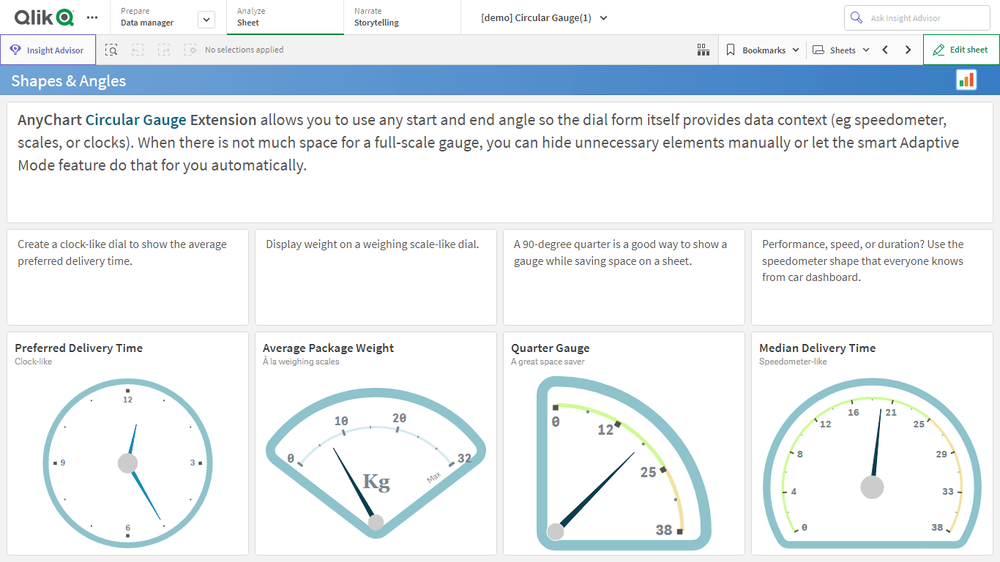 カスタムサーキュラーゲージ機能