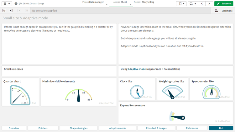 カスタムサーキュラーゲージ機能